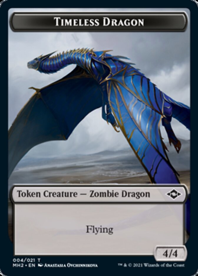 Food (18) // Timeless Dragon Double-Sided Token [Modern Horizons 2 Tokens] | I Want That Stuff Brandon