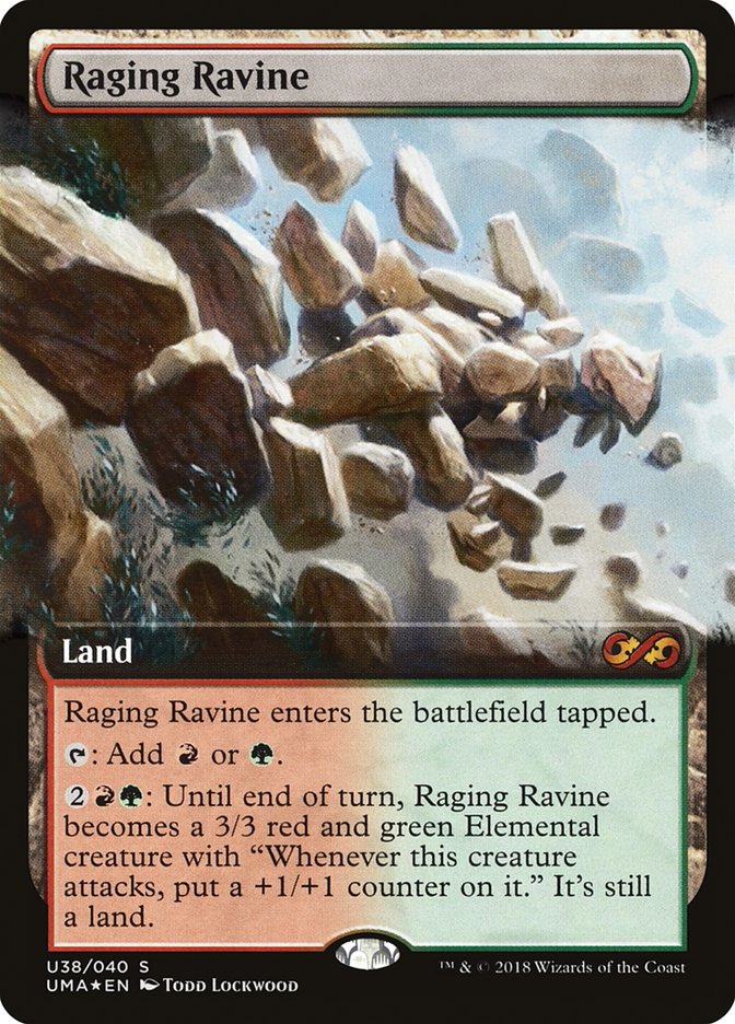 Raging Ravine (Topper) [Ultimate Masters Box Topper] | I Want That Stuff Brandon