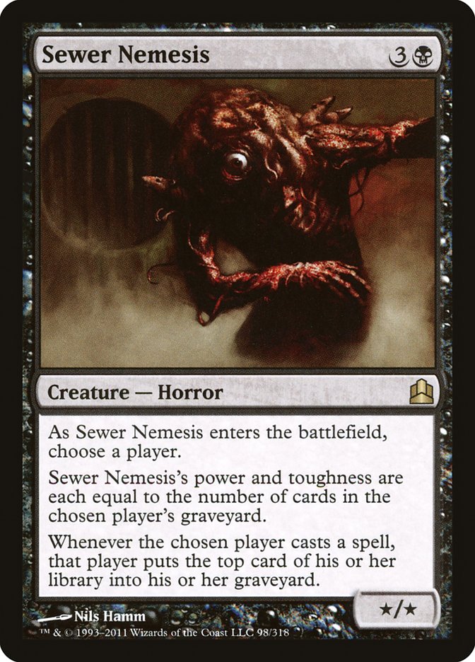 Sewer Nemesis [Commander 2011] | I Want That Stuff Brandon