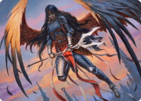 Liesa, Forgotten Archangel Art Card [Innistrad: Midnight Hunt Art Series] | I Want That Stuff Brandon