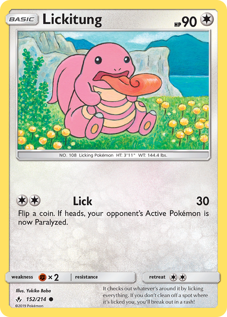 Lickitung (152/214) [Sun & Moon: Unbroken Bonds] | I Want That Stuff Brandon