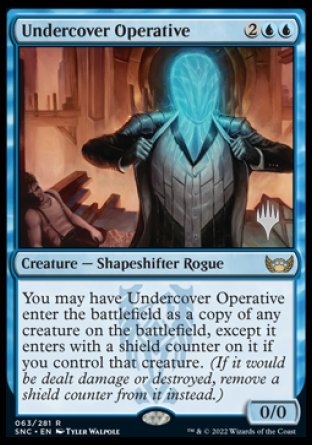 Undercover Operative (Promo Pack) [Streets of New Capenna Promos] | I Want That Stuff Brandon