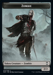 Zombie // Goat Double-Sided Token [Streets of New Capenna Commander Tokens] | I Want That Stuff Brandon