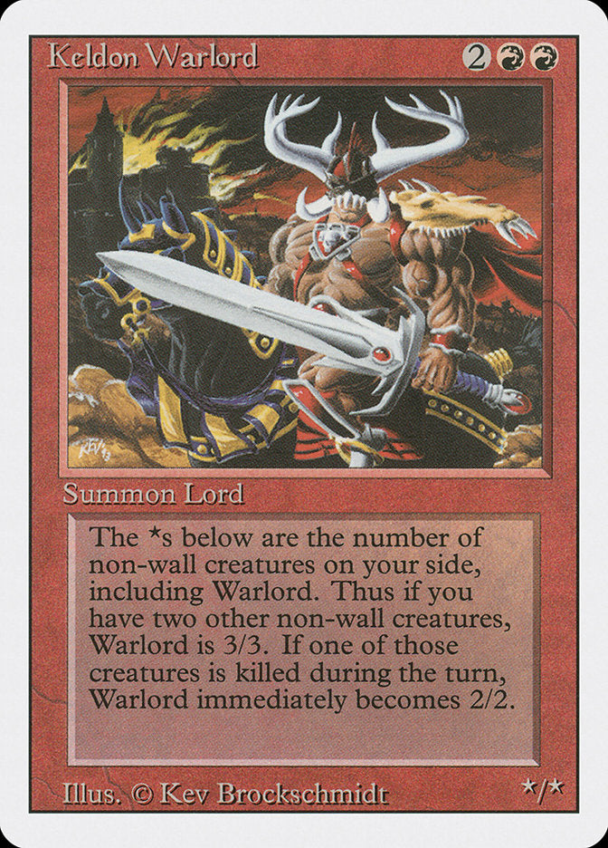 Keldon Warlord [Revised Edition] | I Want That Stuff Brandon
