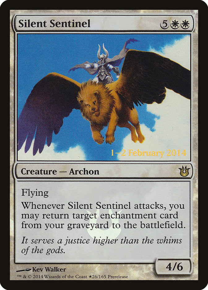 Silent Sentinel [Born of the Gods Prerelease Promos] | I Want That Stuff Brandon