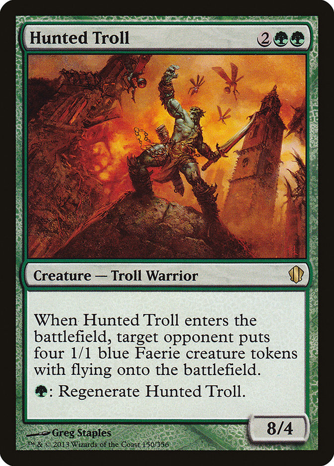 Hunted Troll [Commander 2013] | I Want That Stuff Brandon