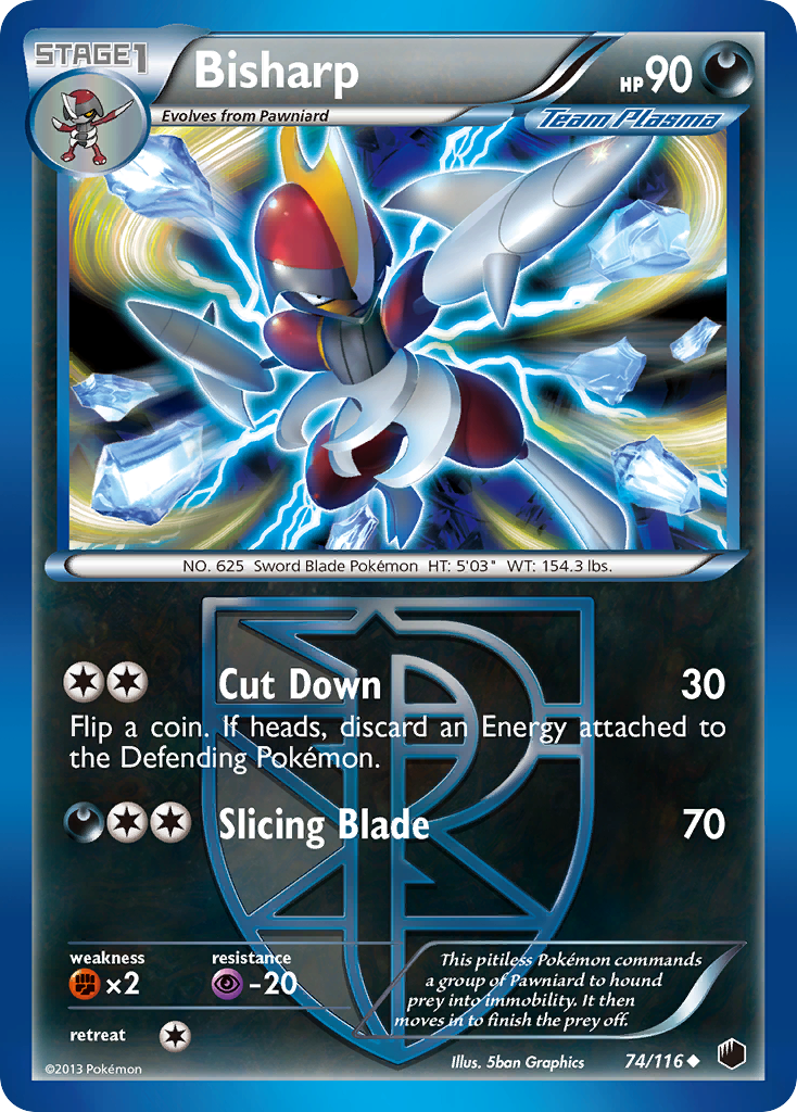 Bisharp (74/116) [Black & White: Plasma Freeze] | I Want That Stuff Brandon