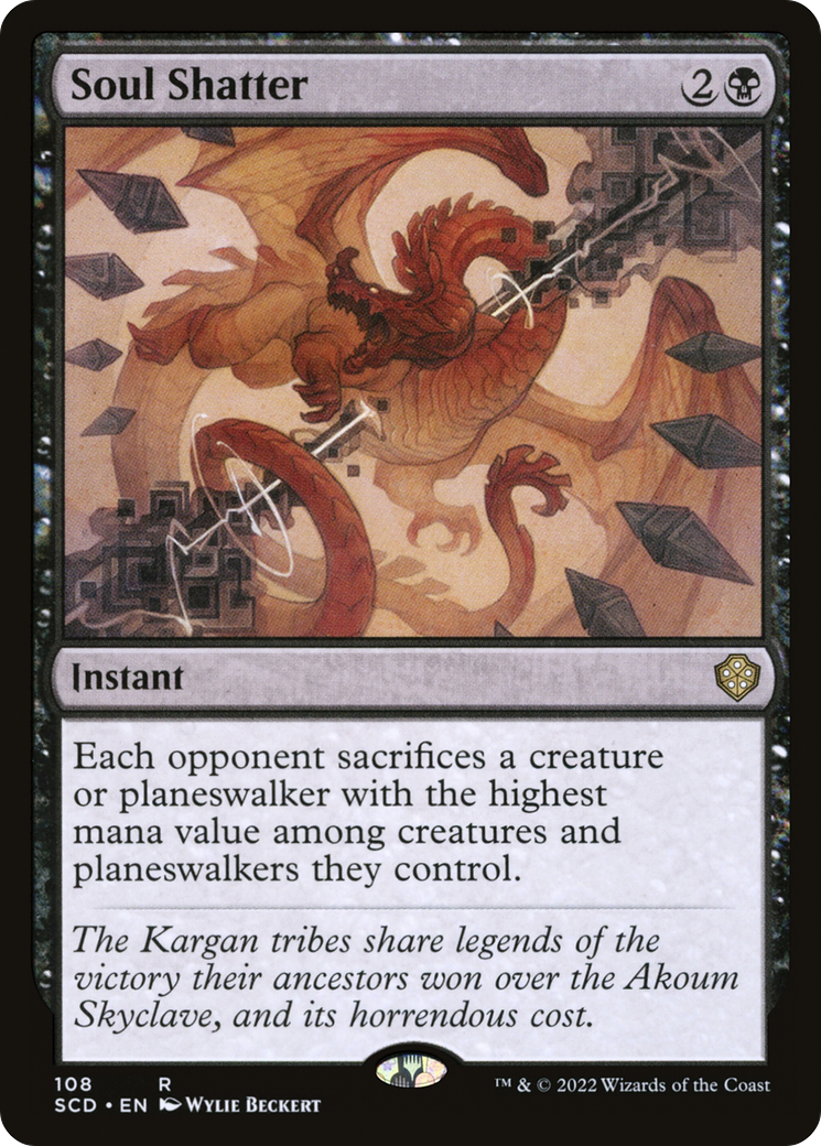 Soul Shatter [Starter Commander Decks] | I Want That Stuff Brandon