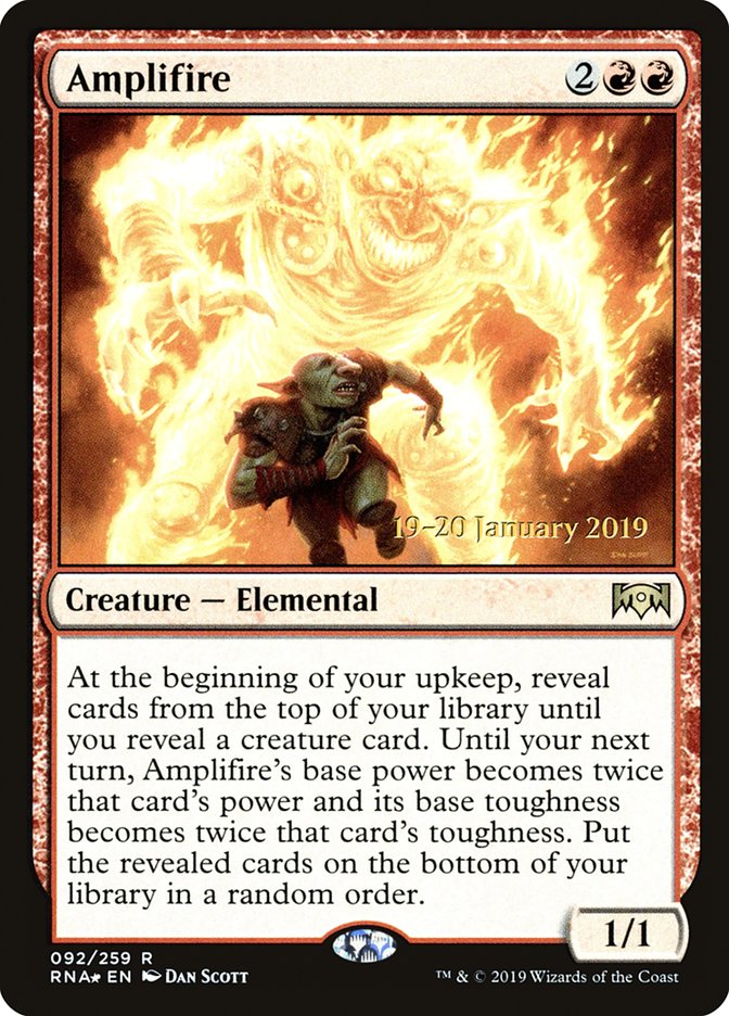 Amplifire [Ravnica Allegiance Prerelease Promos] | I Want That Stuff Brandon