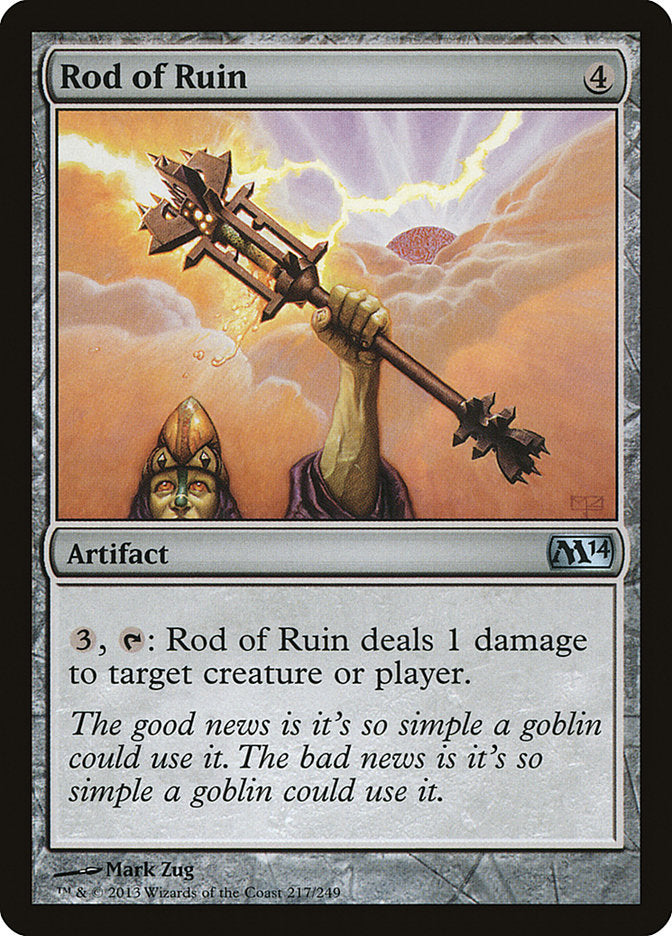 Rod of Ruin [Magic 2014] | I Want That Stuff Brandon