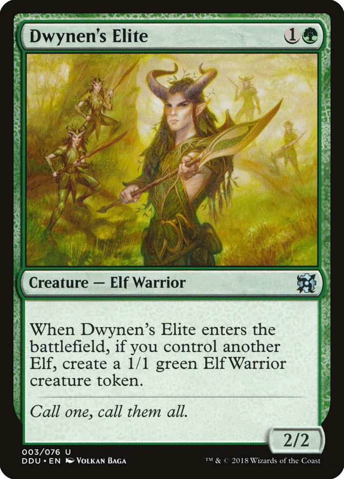 Dwynen's Elite [Duel Decks: Elves vs. Inventors] | I Want That Stuff Brandon