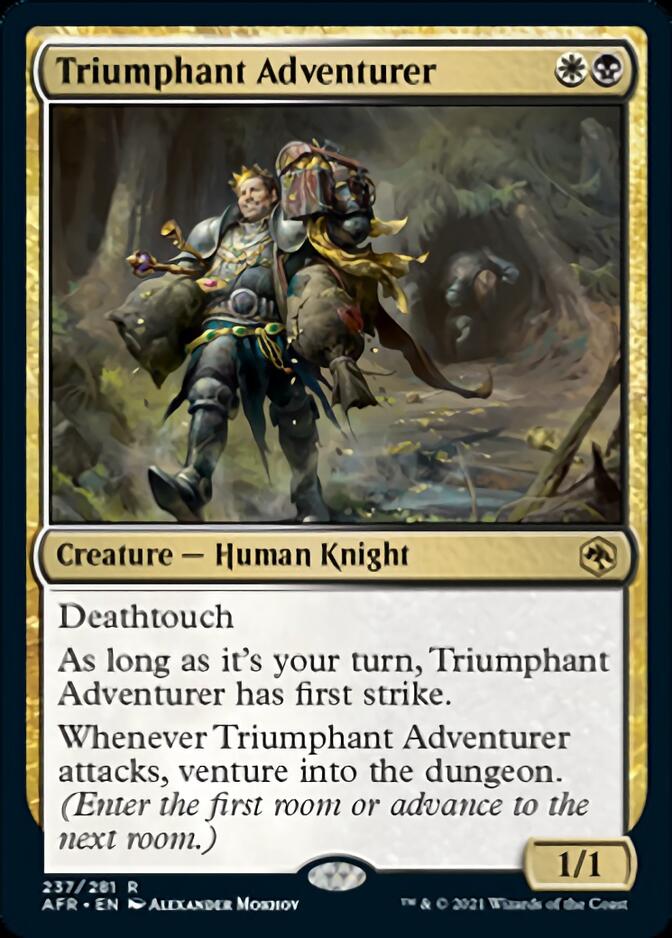 Triumphant Adventurer [Dungeons & Dragons: Adventures in the Forgotten Realms] | I Want That Stuff Brandon