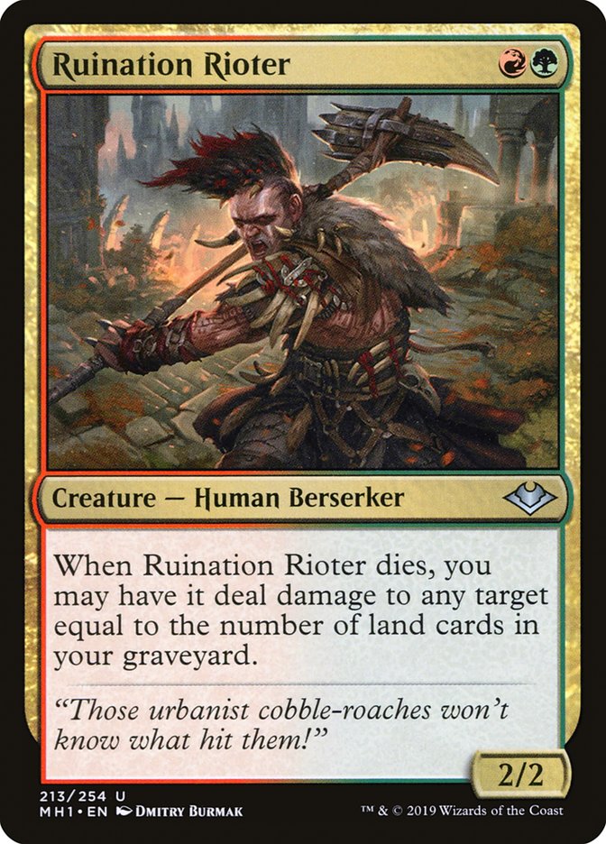 Ruination Rioter [Modern Horizons] | I Want That Stuff Brandon