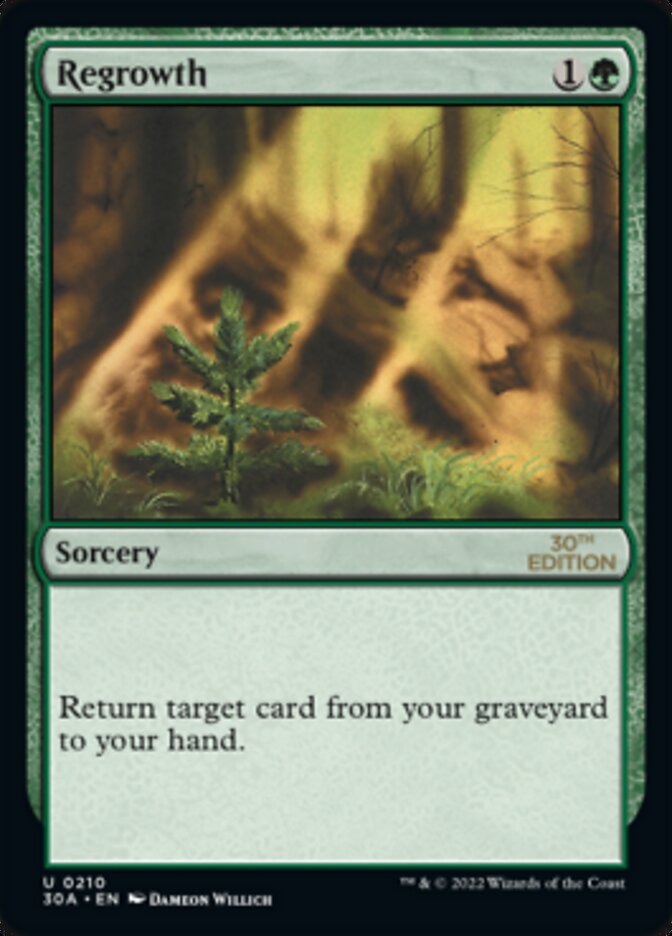 Regrowth [30th Anniversary Edition] | I Want That Stuff Brandon