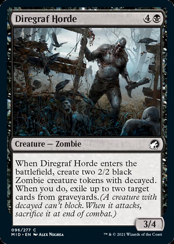 Diregraf Horde [Innistrad: Midnight Hunt] | I Want That Stuff Brandon