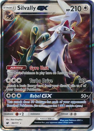Silvally GX (90/111) (Jumbo Card) [Sun & Moon: Crimson Invasion] | I Want That Stuff Brandon