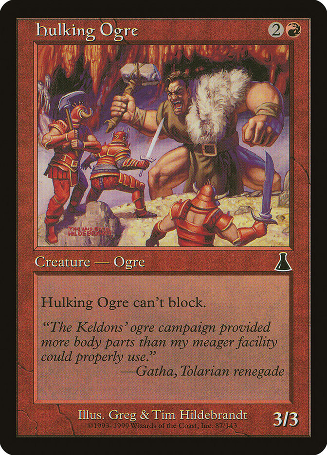 Hulking Ogre [Urza's Destiny] | I Want That Stuff Brandon