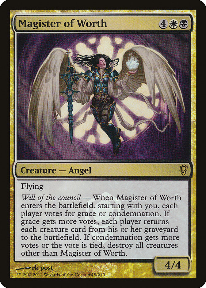 Magister of Worth (Launch) [Conspiracy Promos] | I Want That Stuff Brandon