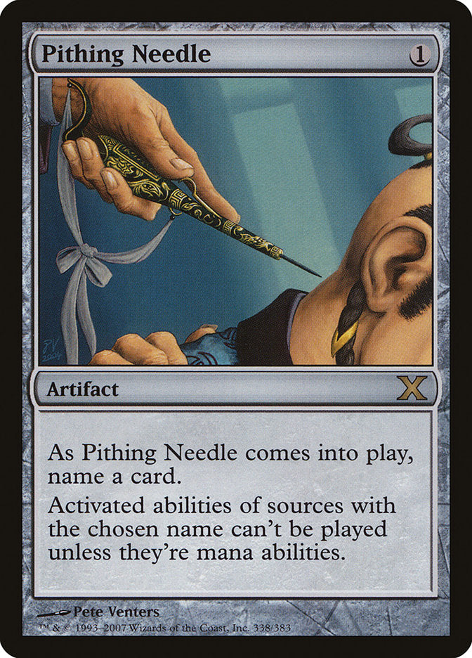 Pithing Needle [Tenth Edition] | I Want That Stuff Brandon