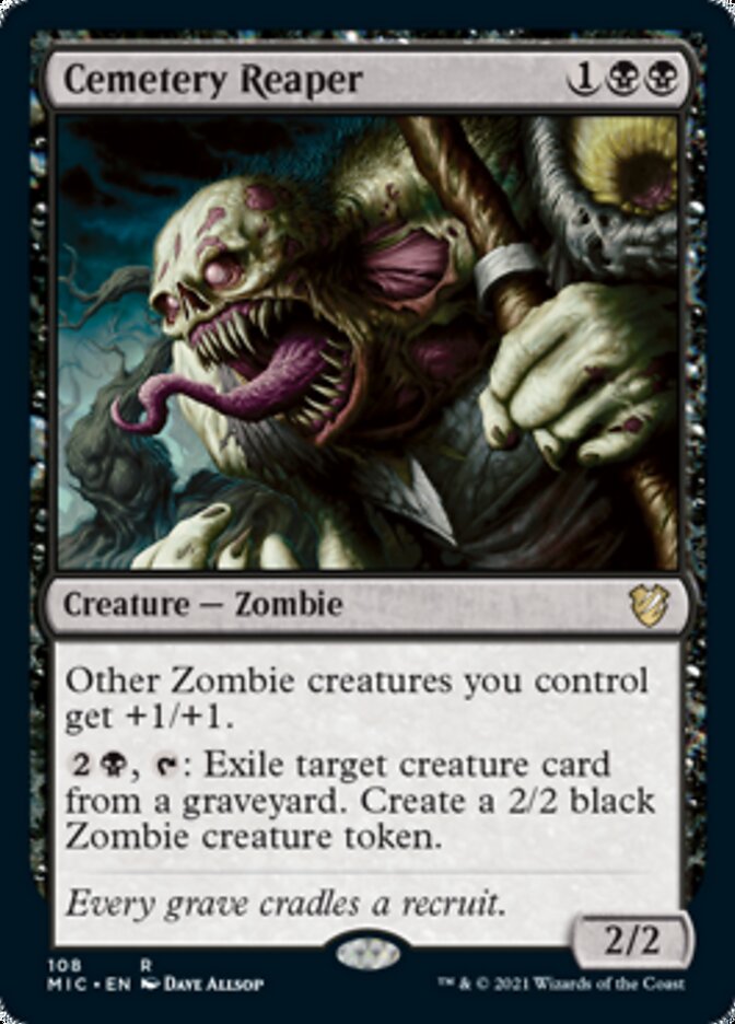 Cemetery Reaper [Innistrad: Midnight Hunt Commander] | I Want That Stuff Brandon