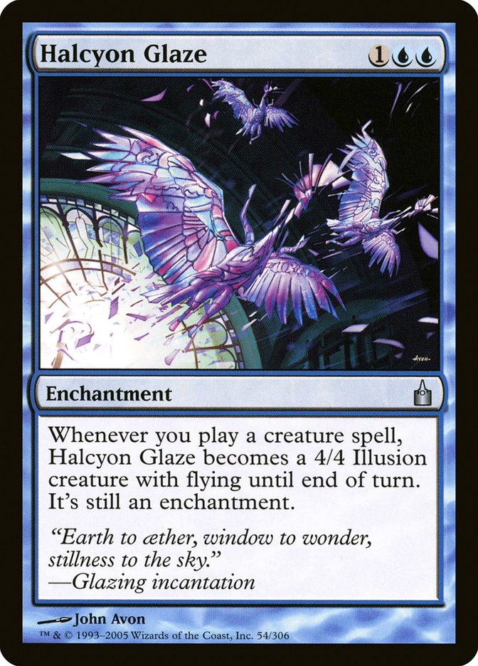 Halcyon Glaze [Ravnica: City of Guilds] | I Want That Stuff Brandon