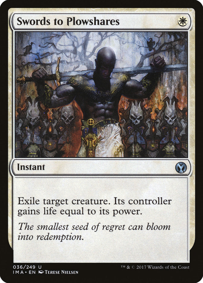 Swords to Plowshares [Iconic Masters] | I Want That Stuff Brandon