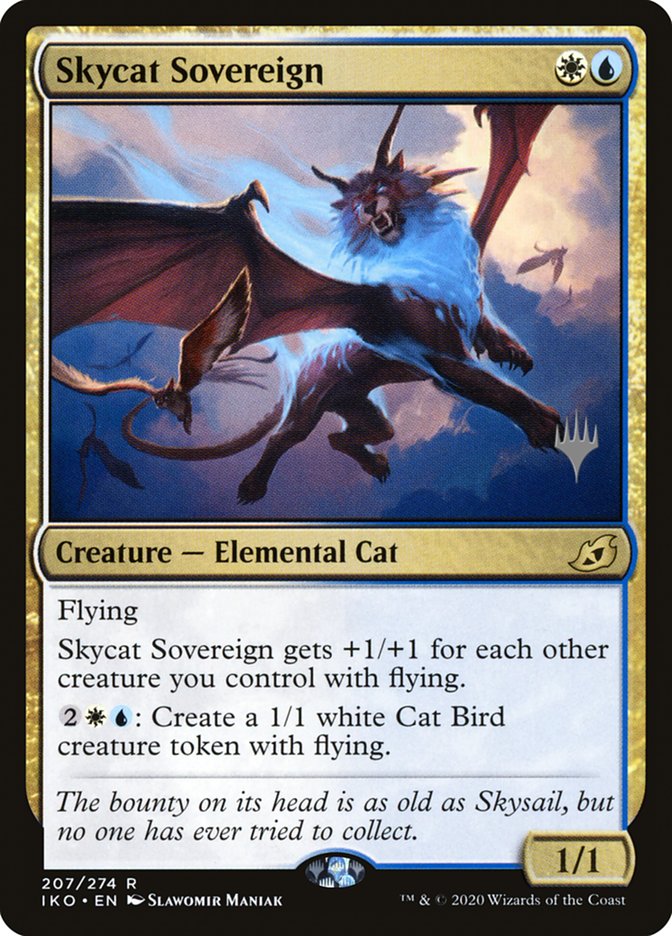 Skycat Sovereign (Promo Pack) [Ikoria: Lair of Behemoths Promos] | I Want That Stuff Brandon