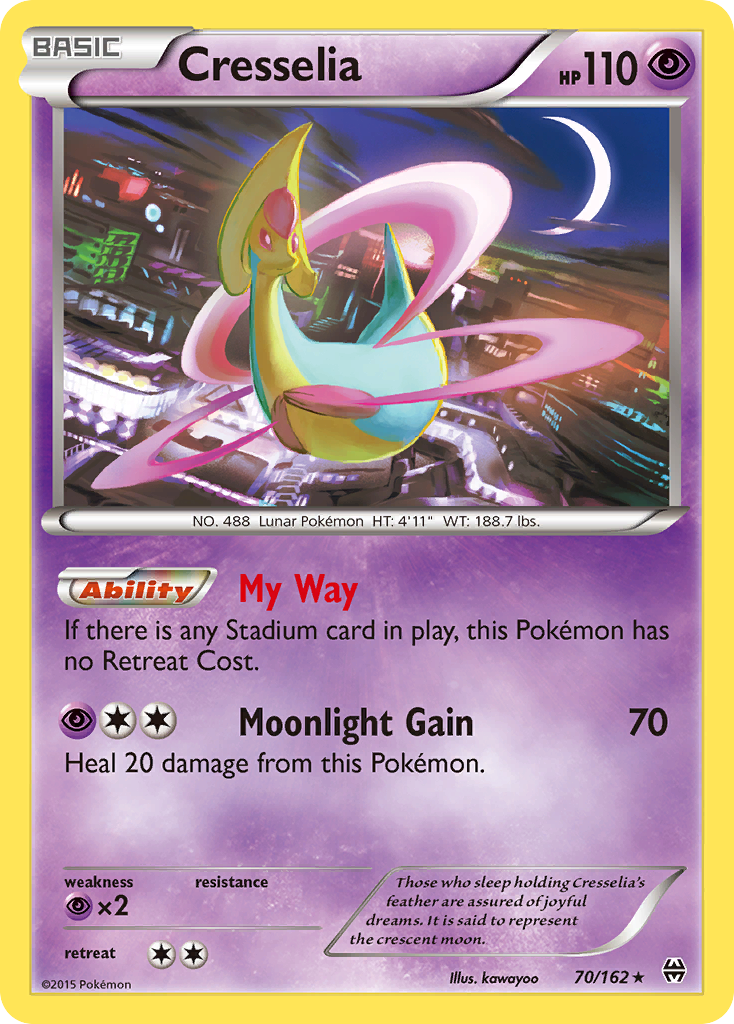 Cresselia (70/162) [XY: BREAKthrough] | I Want That Stuff Brandon