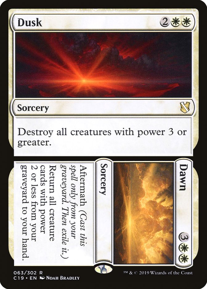 Dusk // Dawn [Commander 2019] | I Want That Stuff Brandon