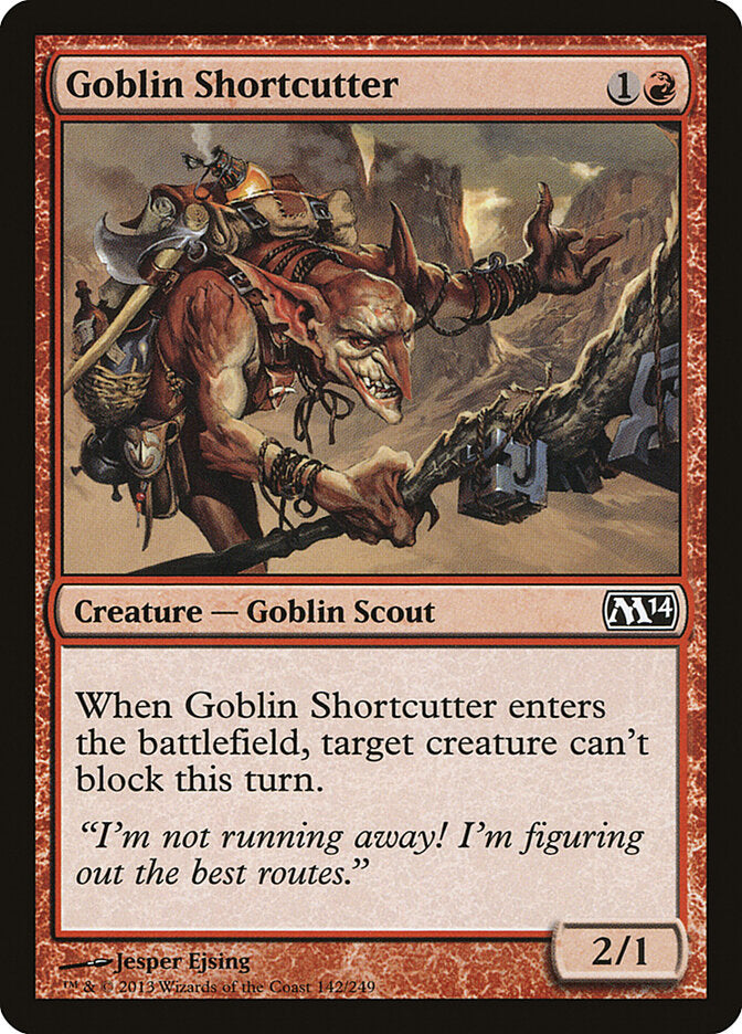 Goblin Shortcutter [Magic 2014] | I Want That Stuff Brandon