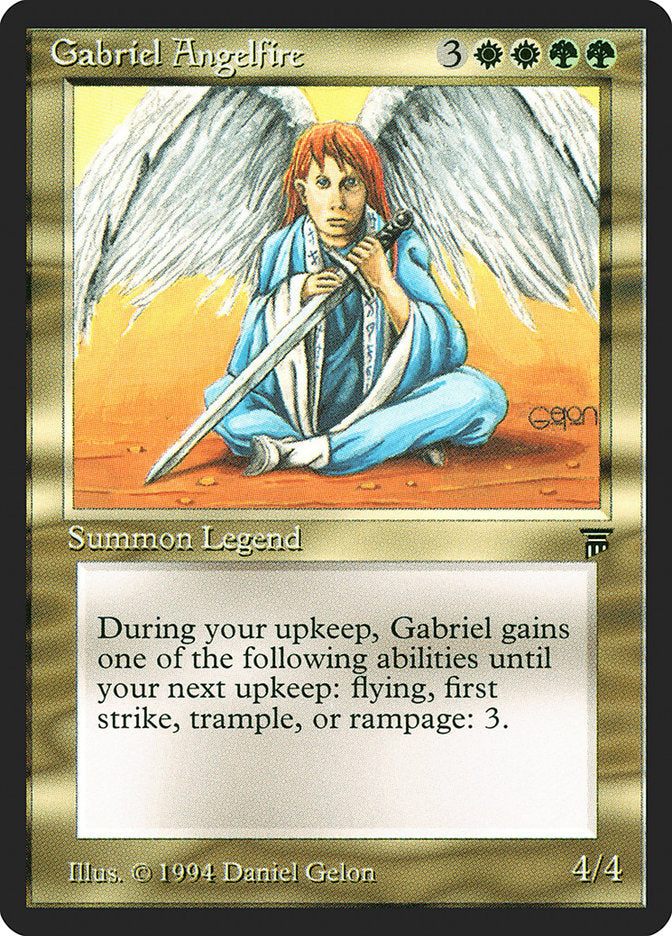 Gabriel Angelfire [Legends] | I Want That Stuff Brandon