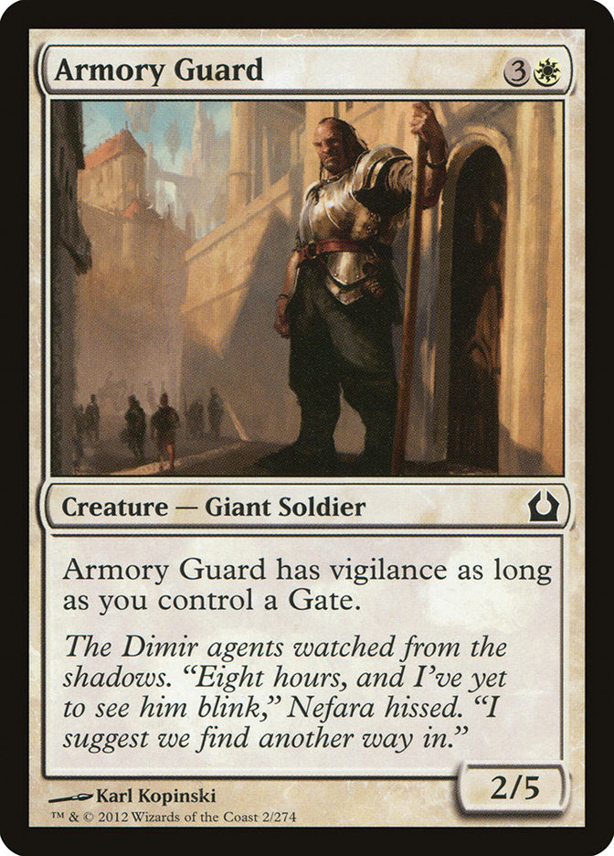 Armory Guard [Return to Ravnica] | I Want That Stuff Brandon