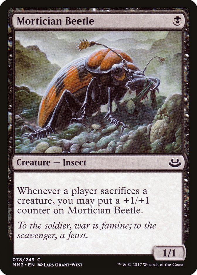 Mortician Beetle [Modern Masters 2017] | I Want That Stuff Brandon