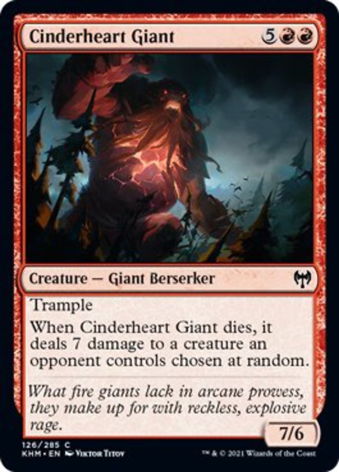 Cinderheart Giant [Kaldheim] | I Want That Stuff Brandon