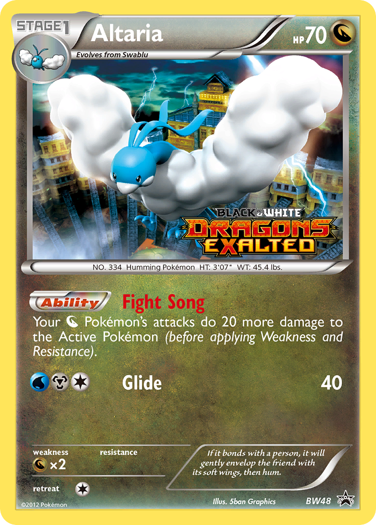 Altaria (BW48) [Black & White: Black Star Promos] | I Want That Stuff Brandon