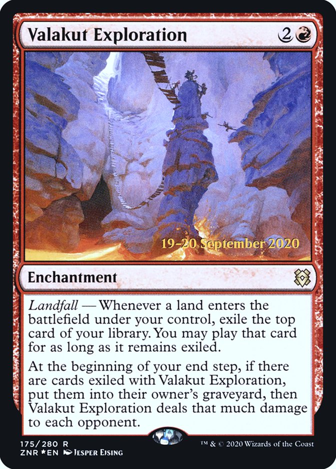 Valakut Exploration [Zendikar Rising Prerelease Promos] | I Want That Stuff Brandon