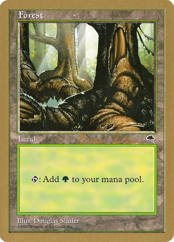 Forest (bs348) (Brian Selden) [World Championship Decks 1998] | I Want That Stuff Brandon