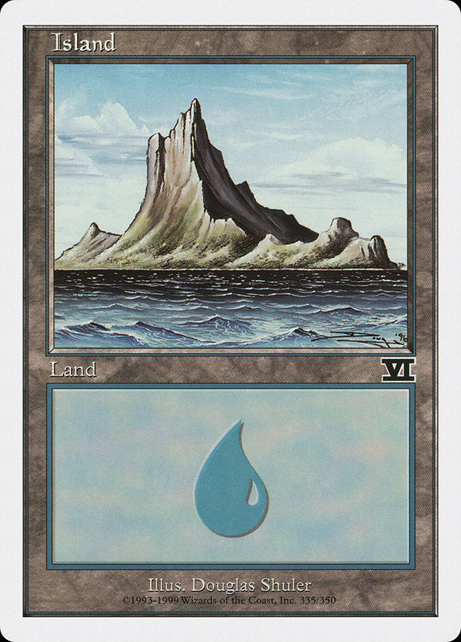 Island (335) [Classic Sixth Edition] | I Want That Stuff Brandon