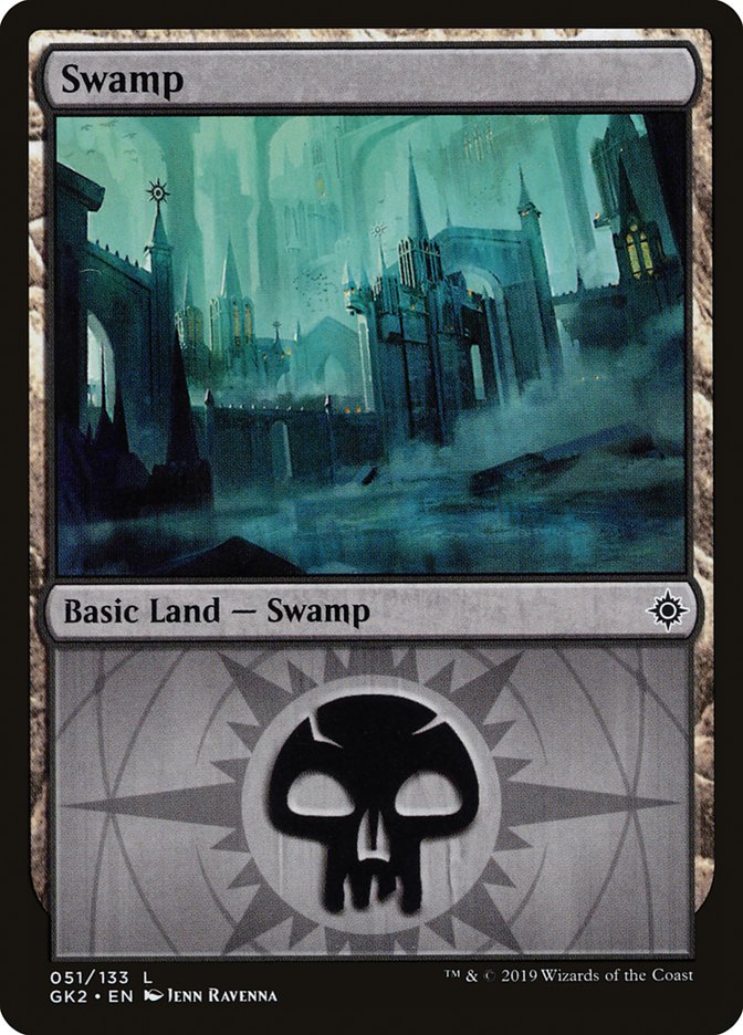 Swamp (51) [Ravnica Allegiance Guild Kit] | I Want That Stuff Brandon