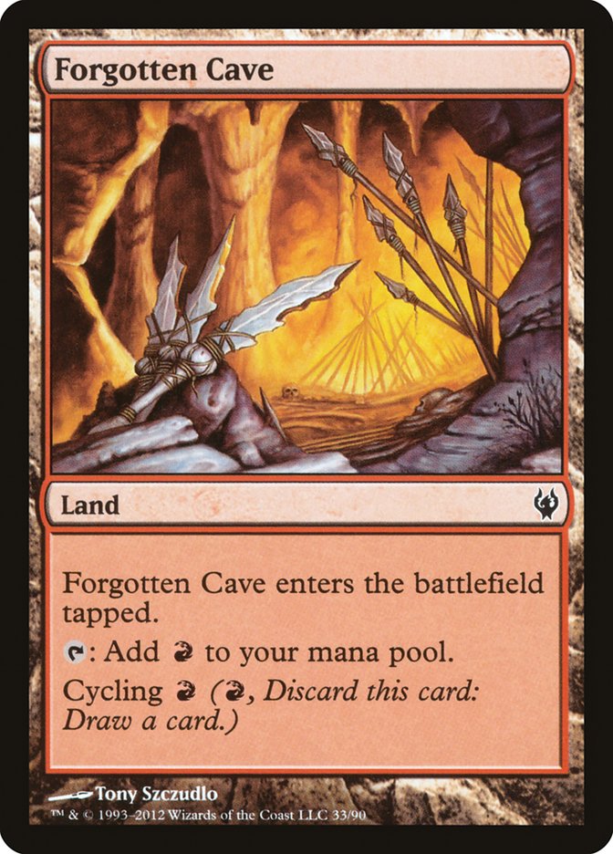 Forgotten Cave [Duel Decks: Izzet vs. Golgari] | I Want That Stuff Brandon