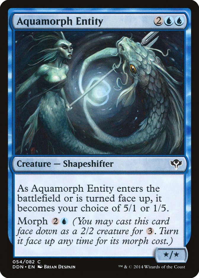 Aquamorph Entity [Duel Decks: Speed vs. Cunning] | I Want That Stuff Brandon