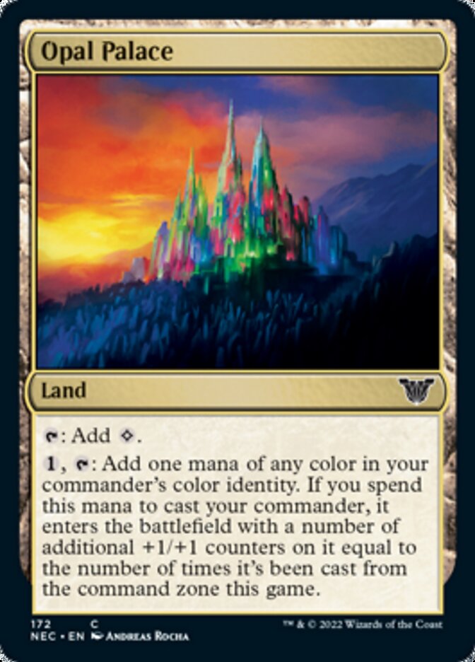 Opal Palace [Kamigawa: Neon Dynasty Commander] | I Want That Stuff Brandon