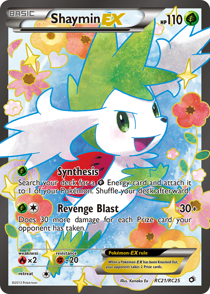 Shaymin EX (RC21/RC25) [Black & White: Legendary Treasures] | I Want That Stuff Brandon