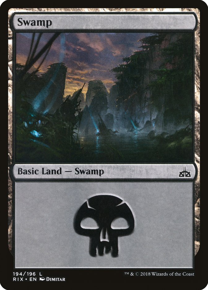 Swamp (194) [Rivals of Ixalan] | I Want That Stuff Brandon