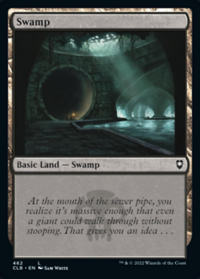 Swamp (462) [Commander Legends: Battle for Baldur's Gate] | I Want That Stuff Brandon