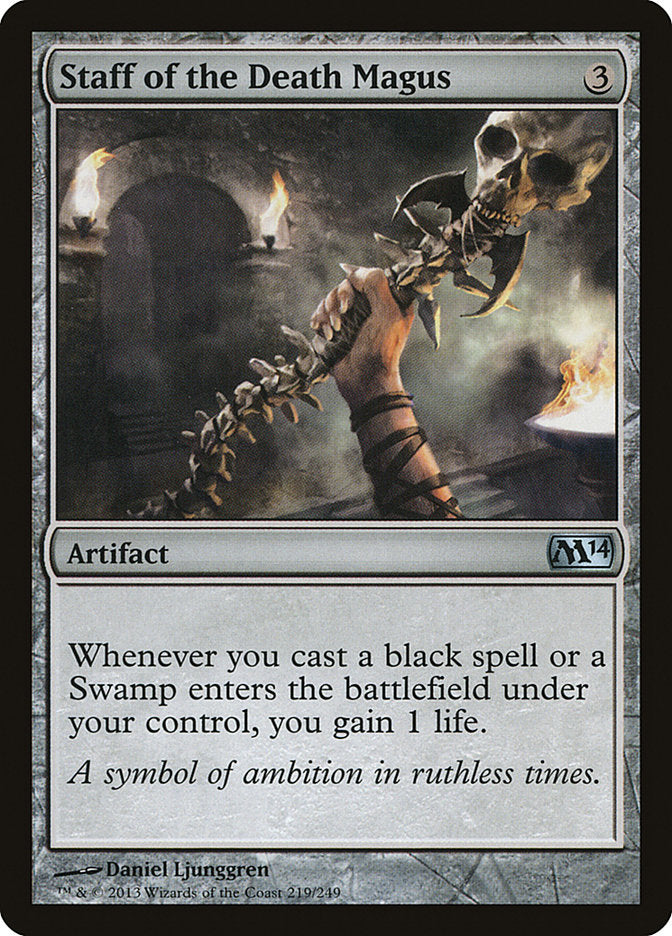 Staff of the Death Magus [Magic 2014] | I Want That Stuff Brandon