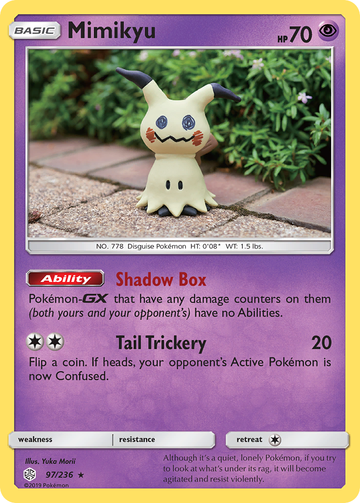 Mimikyu (97/236) [Sun & Moon: Cosmic Eclipse] | I Want That Stuff Brandon