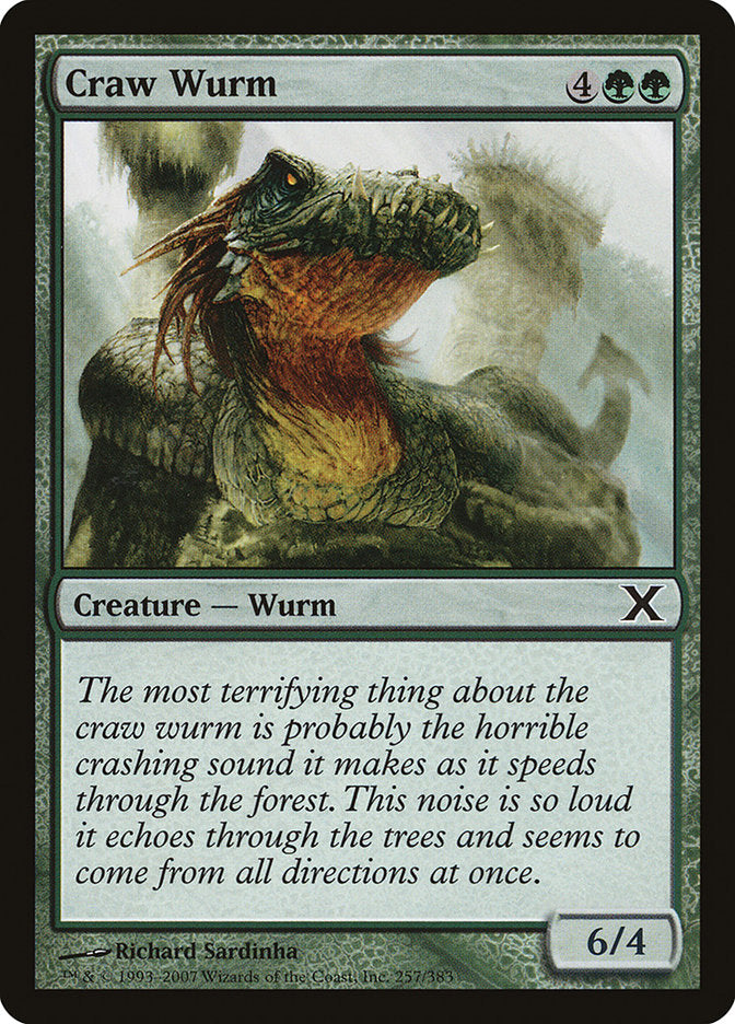 Craw Wurm [Tenth Edition] | I Want That Stuff Brandon