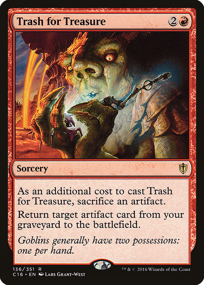 Trash for Treasure [Commander 2016] | I Want That Stuff Brandon