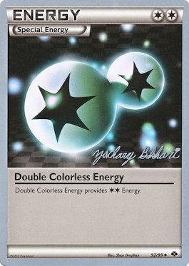 Double Colorless Energy (92/99) (CMT - Zachary Bokhari) [World Championships 2012] | I Want That Stuff Brandon